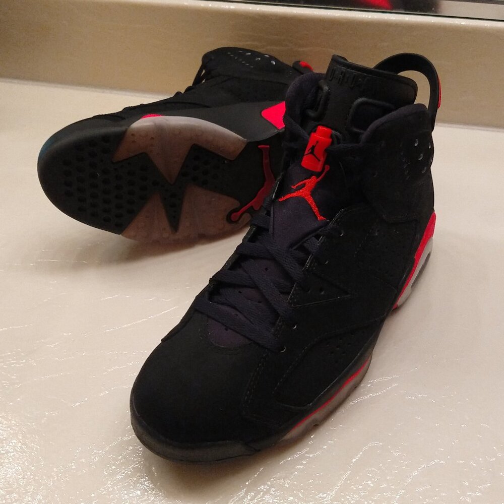 Air Jordan 6 Retro Black/Infrared 23-Black (2014)